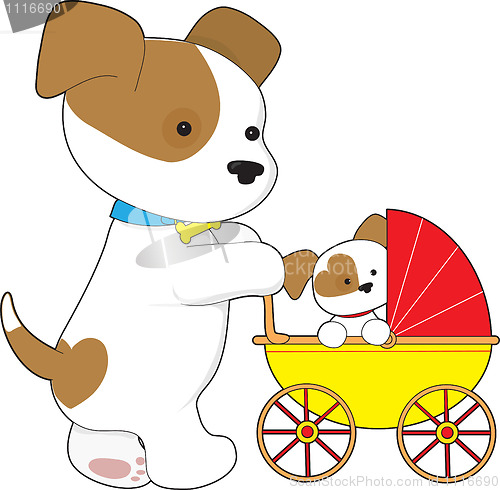 Image of Cute bay Baby Carriage