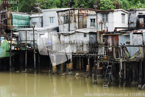 Image of Tai O, A small fishing village in Hong Kong 