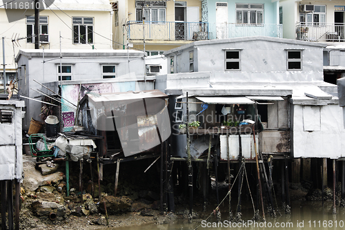 Image of Tai O, A small fishing village in Hong Kong 