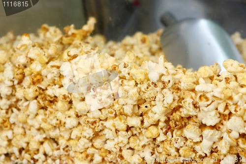 Image of Image of pop corn closeup 