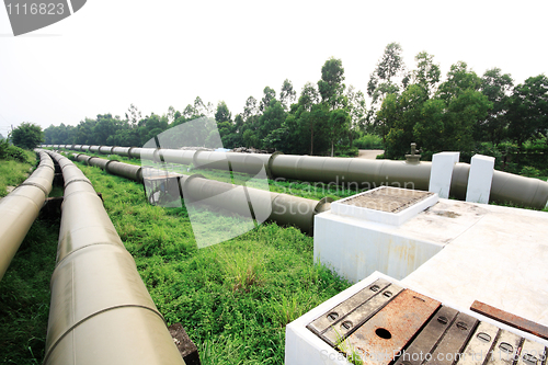 Image of Oil and Gas Industry at outdoor at day 