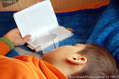 Image of Boy reading