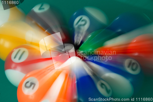 Image of Billiards balls