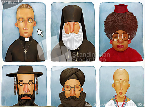 Image of priests