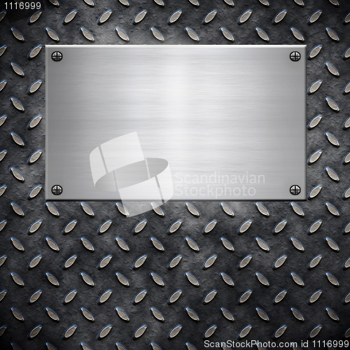 Image of old metal background texture