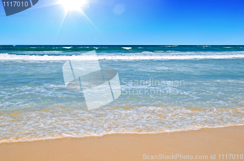 Image of perfect tropical beach