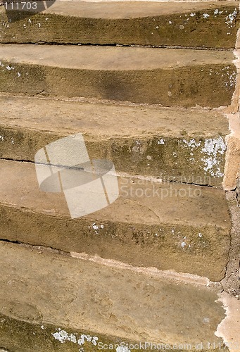 Image of Worn stone steps