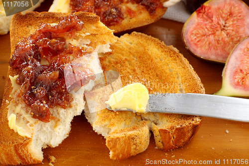 Image of Fig Jam Toast