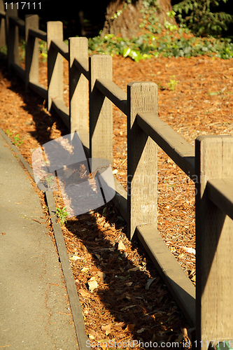 Image of Wooden fence