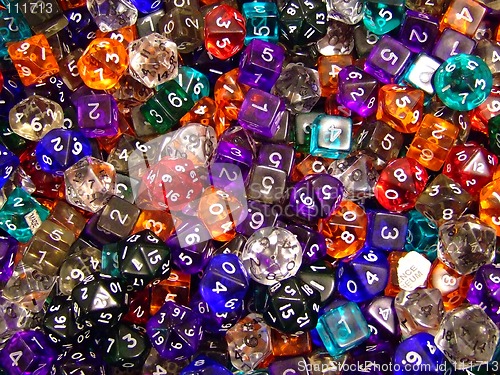 Image of Dices closeup