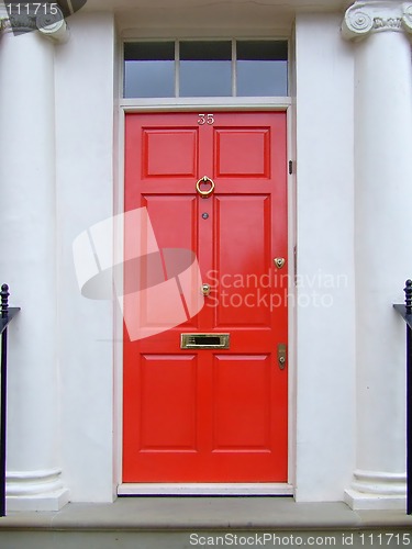 Image of Red door