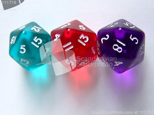 Image of Three dices