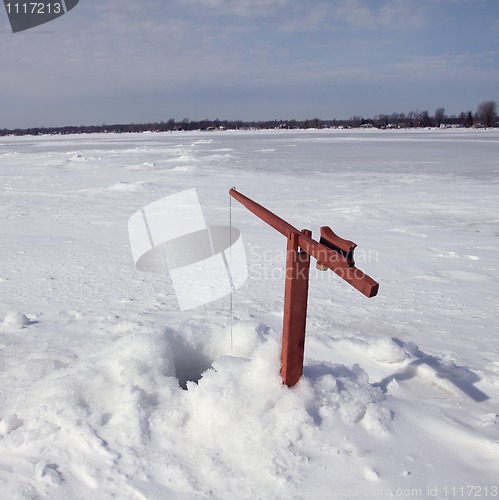 Image of Classic ice fishing