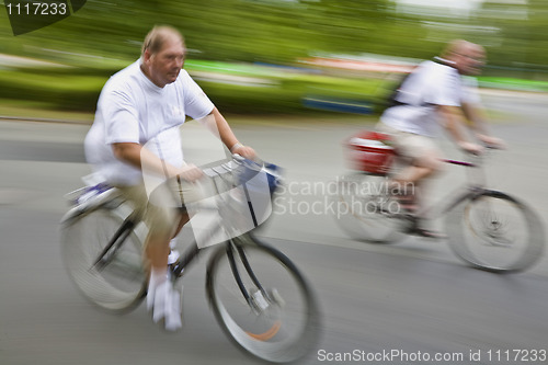 Image of Seniors biking Denmark