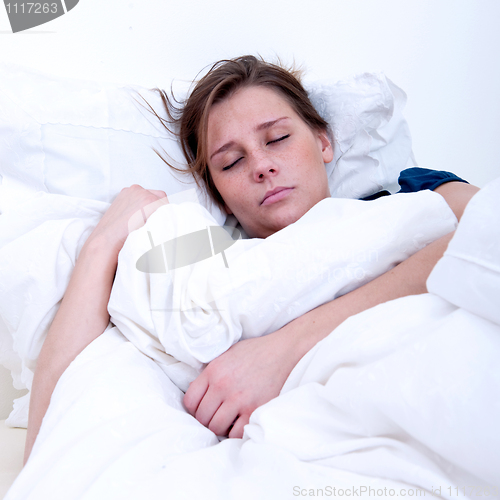 Image of Sleeping girl