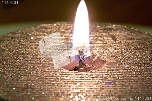 Image of Burning candle light