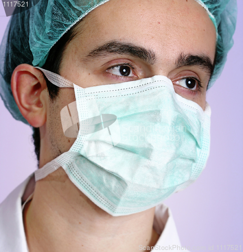 Image of Portrait of a young doctor.