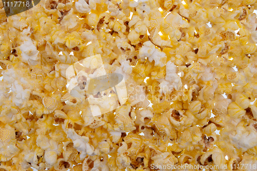 Image of Pop corn for background 