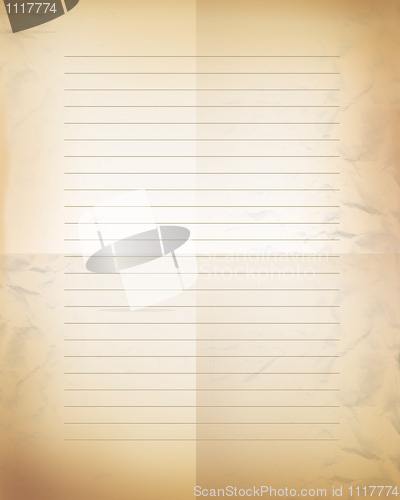 Image of Letter paper background