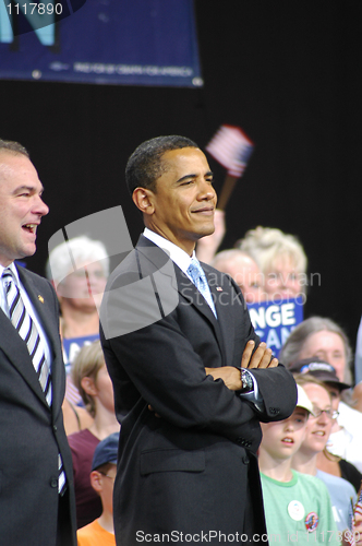 Image of Barack Obama rally 