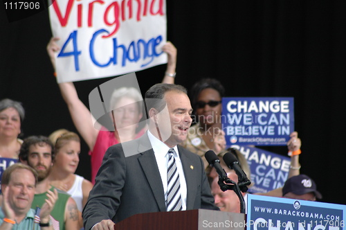 Image of Barack Obama rally 