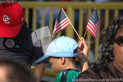 Image of Barack Obama rally 