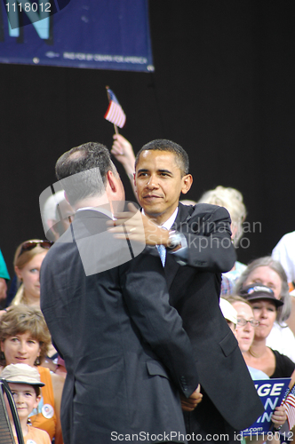 Image of Barack Obama rally 