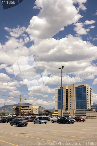 Image of Construction and the Parking Lot