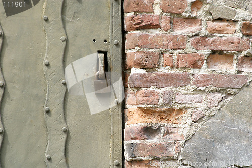 Image of Steel Door Texture