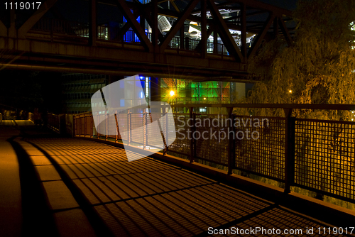 Image of Bridge at night