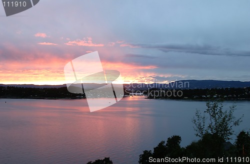 Image of Oslo Fjord Sunset