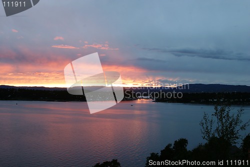 Image of Oslo Fjord Sunset