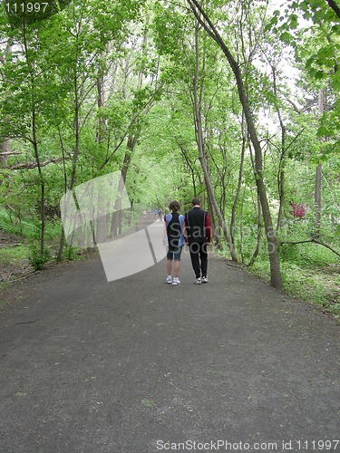 Image of Couple Walking