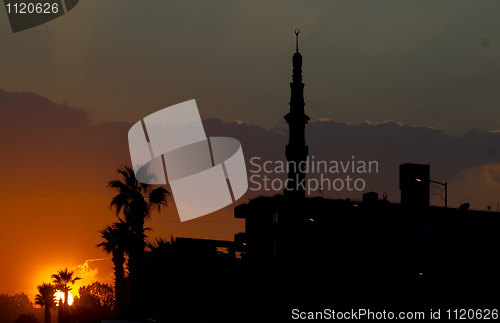 Image of Sunset in Cairo