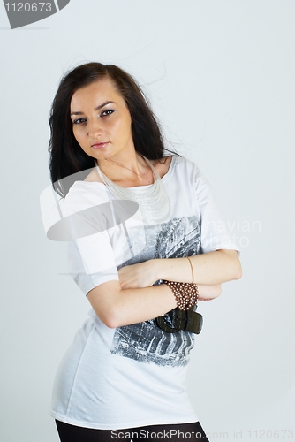 Image of Portrait of beautiful girl