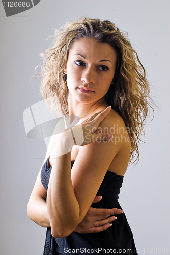Image of Portrait of pretty girl