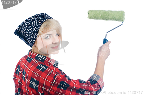 Image of Woman painter