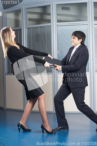 Image of Businessman argue