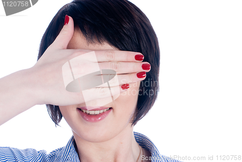 Image of Woman with closed eyes