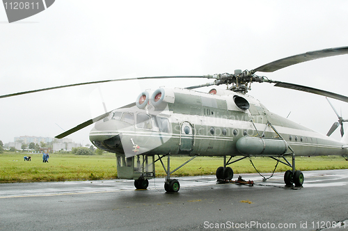 Image of Landing helicopter MI-10K