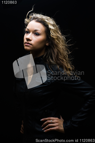 Image of Portrait of pretty woman