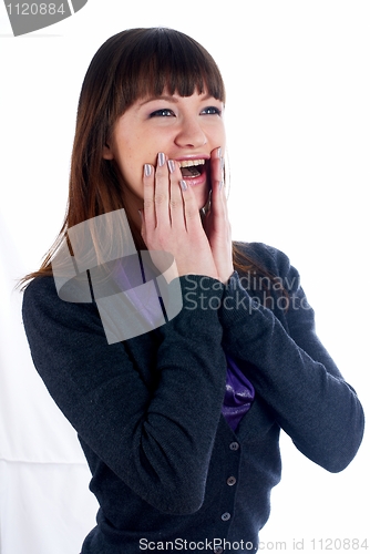 Image of Surprised girl
