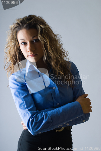 Image of Portrait of pretty girl
