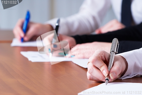 Image of Writing girl