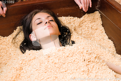 Image of Japanese spa procedure