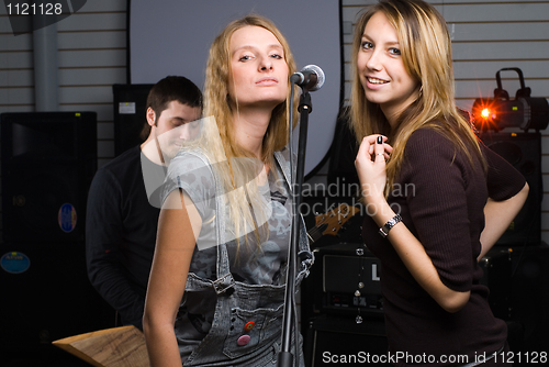 Image of Woman at concert