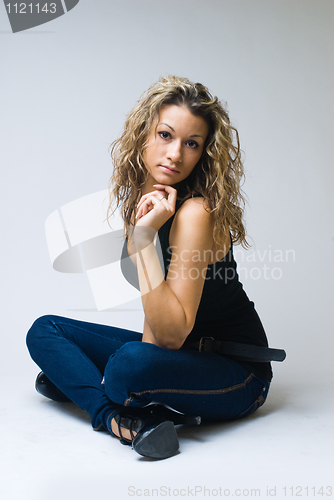 Image of Portrait of pretty girl