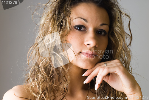 Image of Portrait of pretty girl