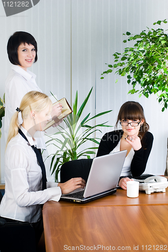 Image of Businesswoman presentation