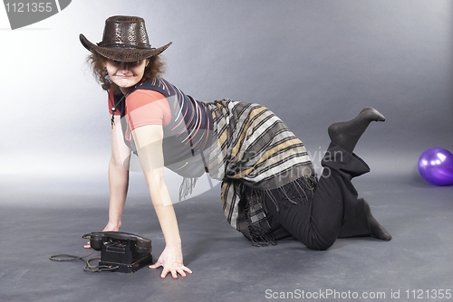 Image of Sexy cowgirl